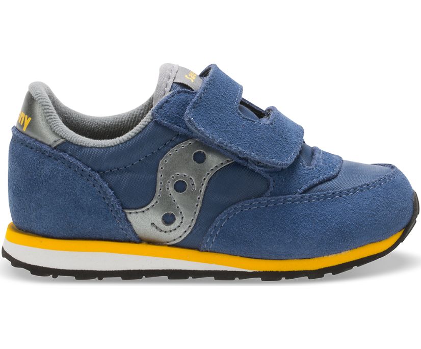 Saucony Baby Jazz Hook & Loop Kids' Sneakers Blue / Grey | AU 708YXFU